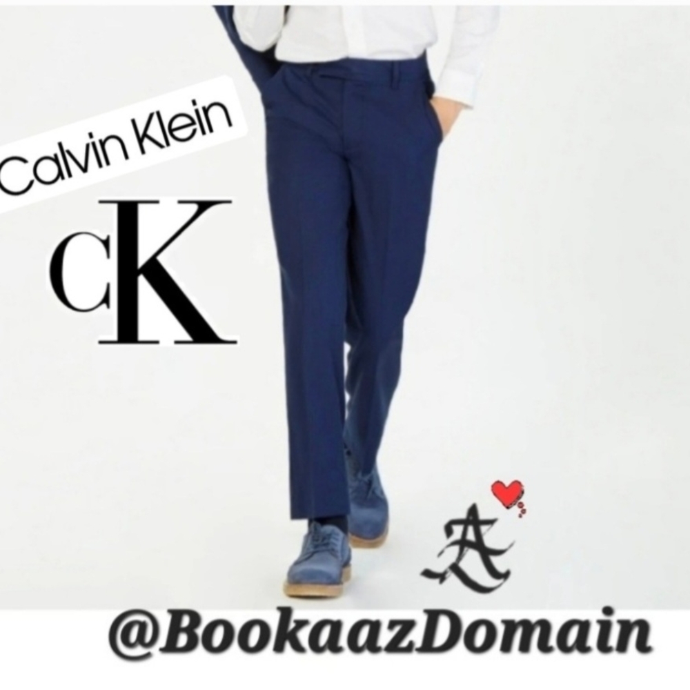 Calvin Klein Boys Navy Pants